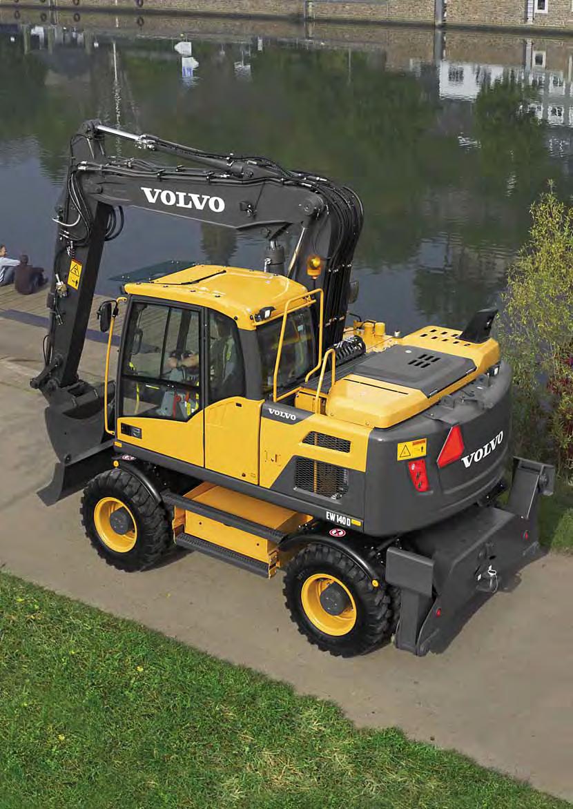 Silnik Volvo D4 Stage IIIB / Tier 4 Interim Wydajny silnik wysokoprężny Volvo z