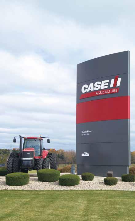 RACINE STĄD POCHODZI MAGNUM Ciągniki Magnum wyjeżdżają z zakładu produkcyjnego marki Case IH w Racine w stanie Wisconsin (USA). NA POCZĄTKU.