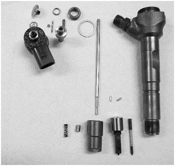 Bosch, generation 1.0;2.0; 2.1; 2.2 Reparable Delphi Fig. 2. Comparison of CR fuel injectors with regard to reparability Rys. 2. Zestawienie wtryskiwaczy CR pod kątem ich możliwości naprawy 4.