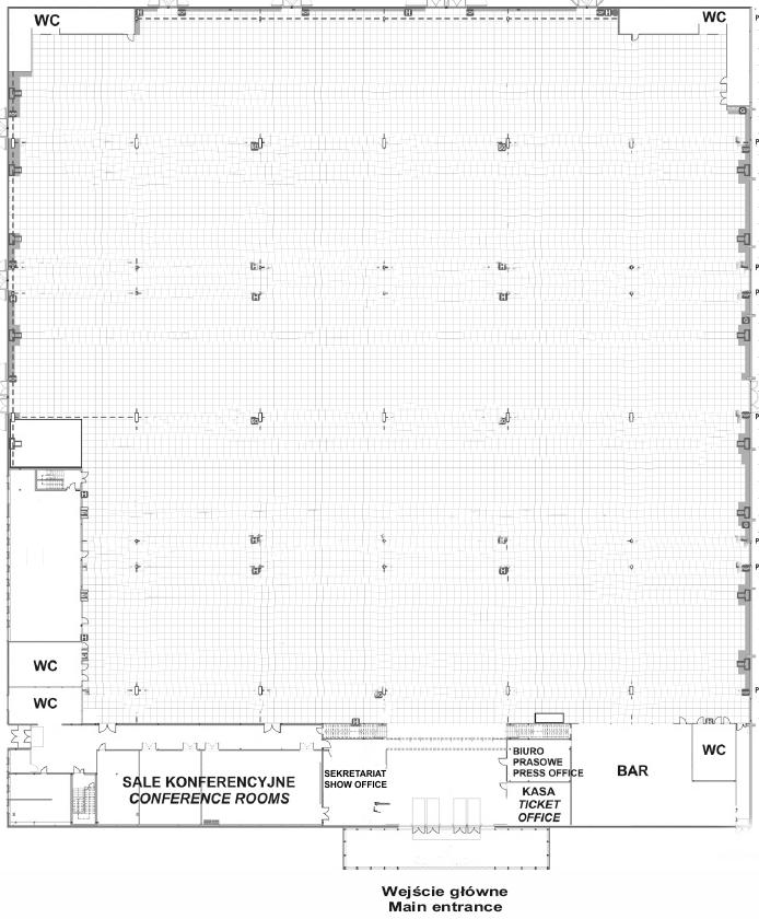 PLAN RINGÓW Z PODZIAŁEM NA RASY RING GŁÓWNY RING PRZYGOTOWAWCZY 21 22 MAIN RING 18 11 12 13 6 7 8 1 2 3 - TRADE TANDS 17 19 20 14 15 9 10 4 5 HANDLOWE 16 PREPARATORY RING STOISKA PARKING PARKING PSIE