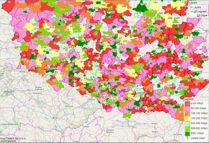 Wsparcie w procesie zmiany granulacji Potencjał cegieł 1312 Pogłębiona analiza potencjału terytoriów Identyfikacja obszarów