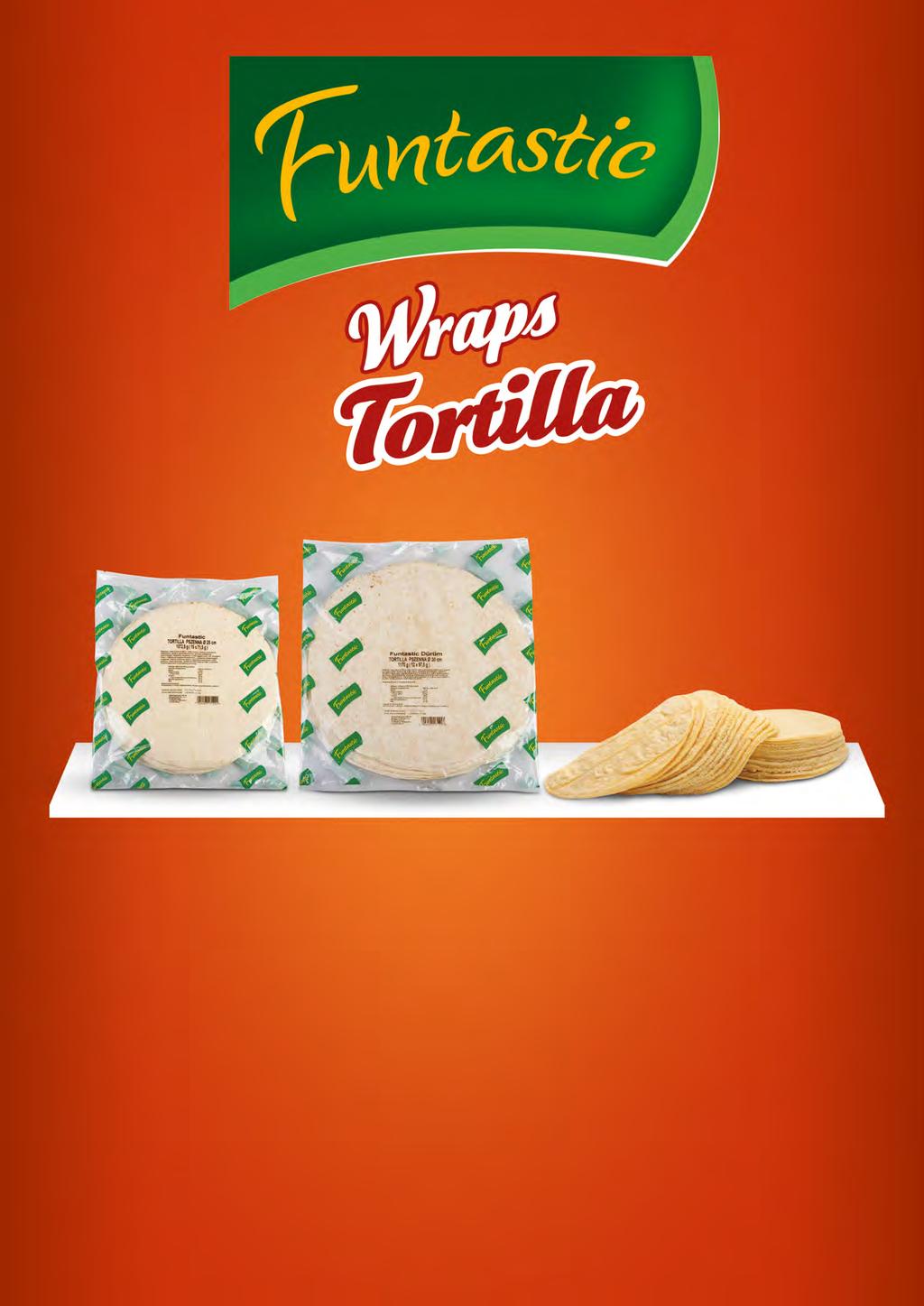tortille warstw 196 Funtastic Tortilla 15x25 cm 1072 g 10 6 10 60