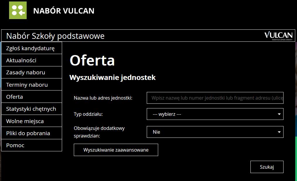 W tym celu należy w lewym górnym rogu wybrać żądany kontrast oraz wielkość czcionki: Umożliwia on przełączenie strony na widok o wysokim kontraście, dostosowany do potrzeb osób niedowidzących.