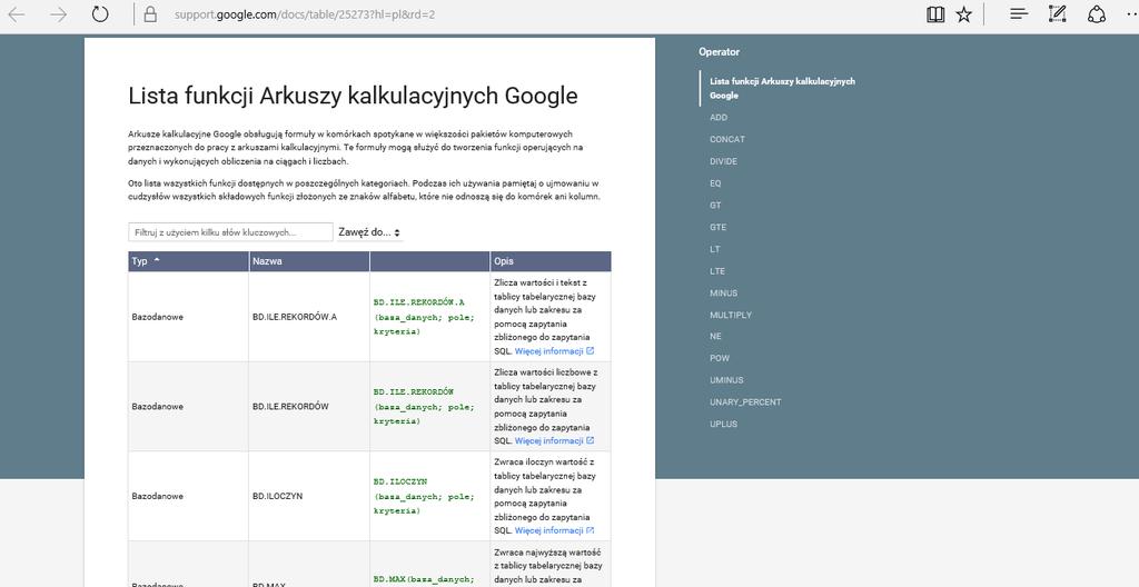 klikamy w komórkę, w której ma być wstawiony wynik, następnie wybieramy odpowiednią funkcję i zaznaczany komórki w których wpisane są wartości liczbowe.