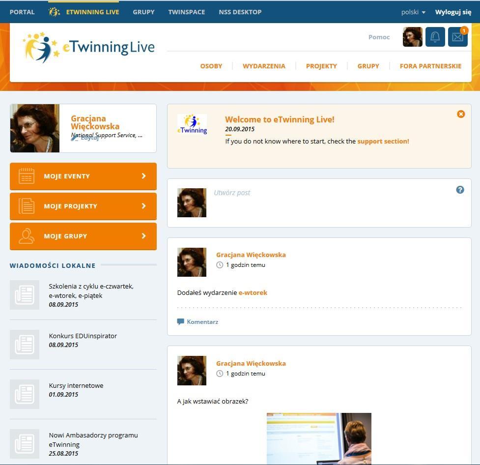 etwinning Live wyszukiwanie partnerów do projektów