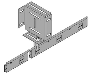 Prostokątny panel systemu F-Clip Access PROJEKT: