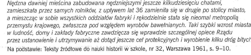 XI Zadanie 23 (0-3pkt) Na podstawie tekstu i mapy odpowiedz na pytania. Przeczytaj tekst i napisz: A. Nazwę miasta, którego tekst dotyczy B.