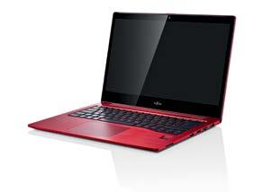 Sięgnij po czerwoną wersję komputera FUJITSU LIFEBOOK U904 Ultrabook z 14-calowym ekranem. To model zaprojektowany dla ludzi biznesu z nim z pewnością wyróżnisz się w tłumie.