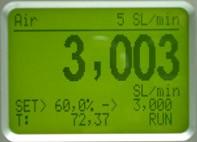 Temperatura pracy Współczynnik konwersji Totalizer Automatyczne zerowanie 5 35 C Wbudowana tablica wspólczynników konwersji 40 poz. najczęściej stosowanych gazów.