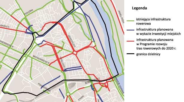 i kompleksowe źródło wyznaczające kierunki kształtowania infrastruktury rowerowej w Warszawie w najbliższych latach.