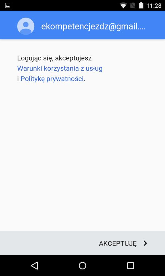 Konto Google - dodawanie Niezbędne jest