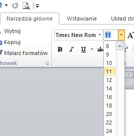 [14/23] [Ms Word] Kliknij strzałkę i z listy wybierz 12 Zadanie 3 Rysunek 31.