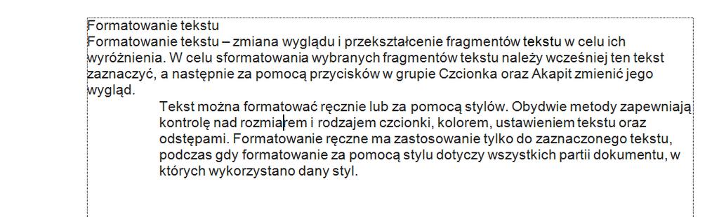 [8/23] [Ms Word] Po wybraniu przycisku Interlinia, otworzy się okno z listą dostępnych ustawień, z której możemy wybrać jedno z nich. Rysunek 18.