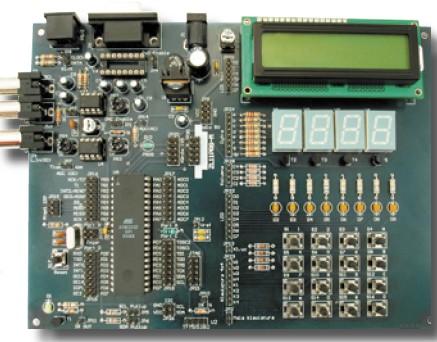 12V DC power supply KANDA ISP Port A 9. Sterowanie diodami LEDs Ćwiczenie 1.5 1. Proszę zapisać poprzednio stworzony program pod nazwą 'first_avr_asm.