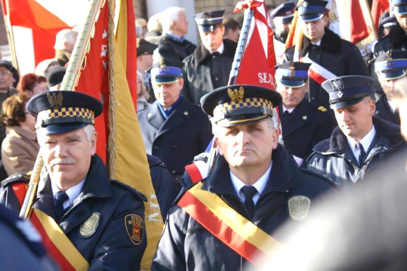 Łódzkie obchody Dnia Niepodległości Straż Miejska w Łodzi jak co roku uczestniczyła w obchodach Dnia Niepodległości.