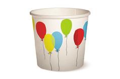 CENA: 5,60 zł Talerz papierowy "Balloons" KOD PRODUKTU: AGS003101 WYMIARY: Ø23  CENA: 5,60 zł papierowy