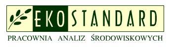 Wykonawca: EKOSTANDARD Pracownia Analiz Środowiskowych ul. Wiązowa 1B/2 62-002 Suchy Las www.ekostandard.