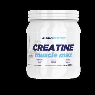 CREATINE MUSCLE MAX 250 g, 500 g, 1 000 g 2 700 mg monohydratu kreatyny w porcji GUND Kupuje kolejny raz. Bardzo dobra. Gorąco polecam!! *źródlo komentarzy: www.sklep.sfd.