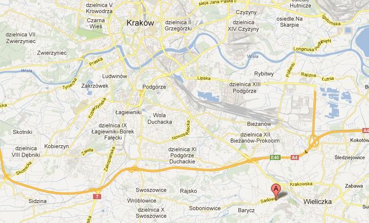 7.2. Lokalizacja, stan zagospodarowania otoczenia, informacje ogólne Gmina Wieliczka leży na południowy - wschód od Krakowa, zajmując obszar 100,1 km2.