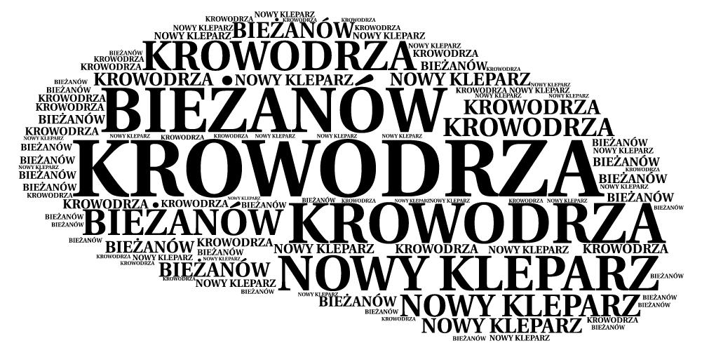 ŚWIADOMOŚĆ NAZWY Poniższa grafika prezentuje najczęściej wymieniane odpowiedzi respondentów na pytanie o nazwę dzielnicy.