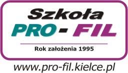 PRO-FIL ul. Romualda 3 Kielce tel. 41 368 17 43, 602 522 659 e-mail: sekretariat@pro-fil.kielce.