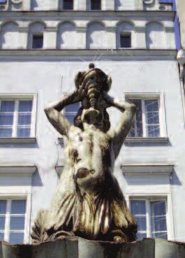 Detail Tritonbrunnen in Neiße 42.