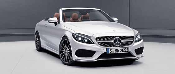 Nowy Mercedes-AMG C 43 4MATIC Kabriolet, nowy Mercedes-AMG C 63 Kabriolet oraz model S są gotowe do najwyższych osiągów z