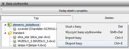 Aby usunąć kilka wybranych obiektów, należy przytrzymać klawisz [Ctrl] (wybiórcze zaznaczanie kilku pozycji) lub [Shift] (zaznaczanie kilku pozycji pod rząd poprzez kliknięcie na pierwszej i