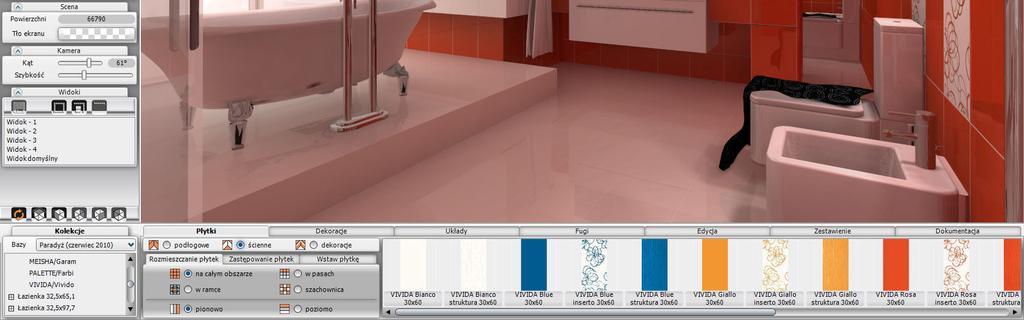 W tym module mają miejsce procesy najważniejsze dla realistycznego wyglądu pomieszczenia: nanoszenie tekstur oraz farb na różne powierzchnie, nadawanie wybranym obiektom różnych właściwości (np.