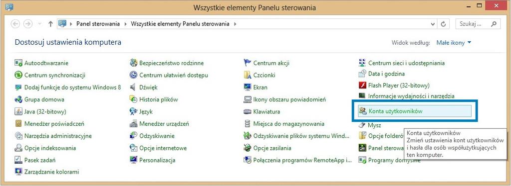 Po zdjęciu zaznaczenia (czyli po wyłączeniu funkcji) zatwierdzić zmianę przyciskiem Ok.