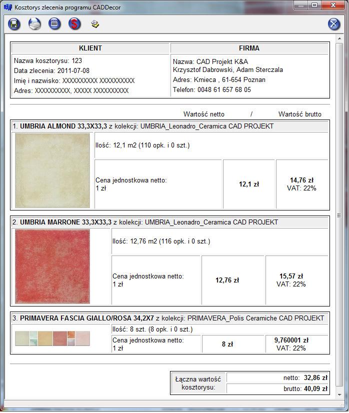 8.2. Wydruk zestawienia Aby wydrukować zestawienie należy wybrać jedną z ikon: Podgląd wydruku Export do TXT.