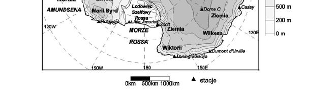 poziomem morza