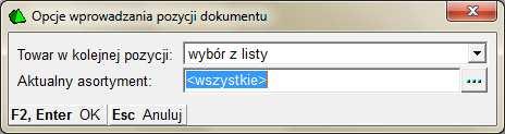 Możemy też wybrać przechodząc do całej listy towarów w której możemy w różny sposób sortować i przeszukiwać w celu wybrania konkretnego towaru.