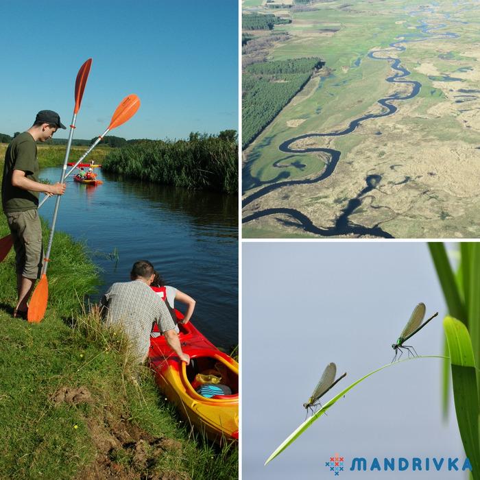 MANDRIVKA Oferta dla aktywnych urlopowiczów Dolina rzeki Narew oferuje nieprzebraną gęstwinę starorzeczy i bogactwo świata ptaków.
