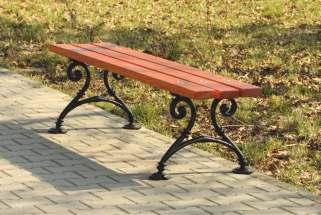 żeliwnego. produkt jest przystosowany do montażu przez stopy odlewu żeliwnego. Ta ławka jest doskonałym kompromisem między nowoczesnością i starodawnym stylem.