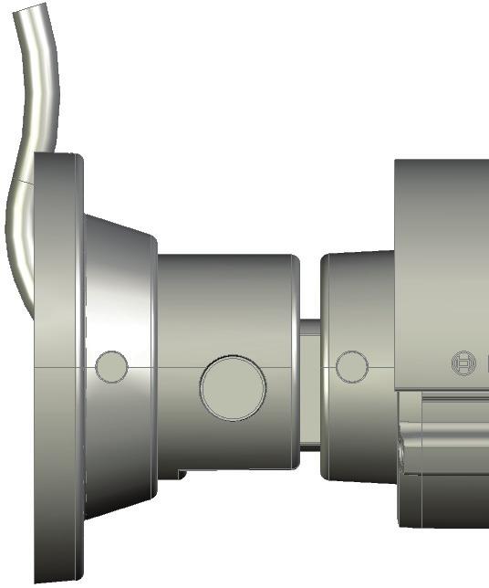 16 pl Instalacja Kamera sieciowa serii 200 3.2 Montowanie x4 Ø 6 mm M4 (Ø3.3 mm) x4 Illustracja 3.1 Montowanie kamery Aby zamontować kamerę na ścianie lub suficie: 1.