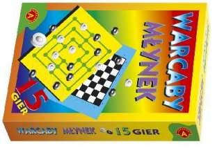 Gra Chinczyk Warcaby ALEX1112-10,95 "Chińczyk" i "Warcaby" to dwie gry cieszące się od lat największą popularnością wśród gier planszowych.