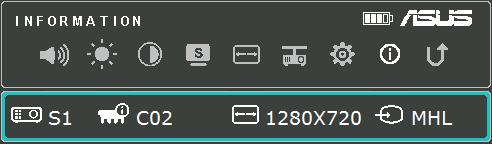 Setup (Konfiguracja) Wybierz tę opcję menu aby skonfigurować następujące ustawienia projektora LED: LANGUAGE (JĘZYK) - Ta opcja umożliwia ustawienie innego języka menu ekranowego projektora LED.