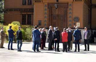 Historyczne posiedzenie Rady Wydziału Technologii Drewna w Leśnym Zakładzie Doświadczalnym Siemianice Wdniach 21 i 22 kwietnia na terenie Leśnego Zakładu Doświadczalnego w Siemianicach koło Kępna