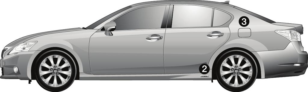 Identyfikacja modelu Lexus GS 450h (ciąg dalszy)