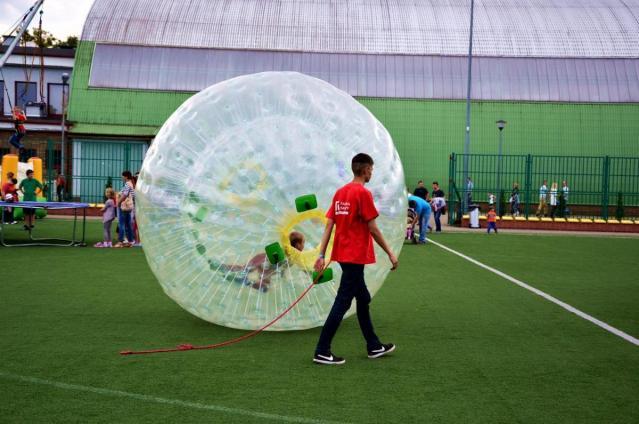 ) 1300 KULA ZORBING 1500 Rozmiary: 3,5m