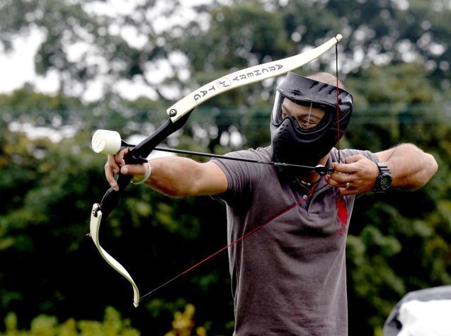 maska 50zł za osobę Archery Tag w cenie pakietu