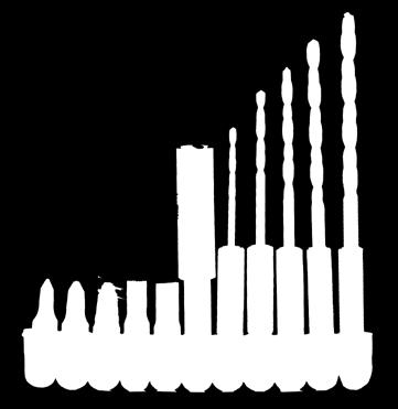 akcesoria - wiertła + bity TUV36