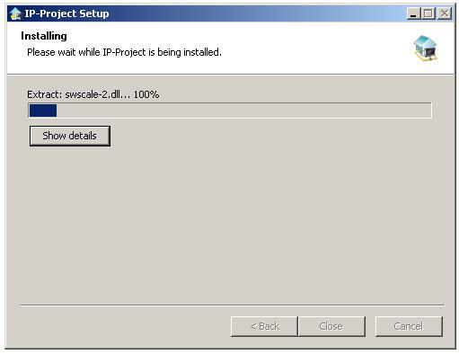 Busch-ComfortTouch Przygotowanie do konfiguracji 9. Potwierdzić to okno dialogowe kliknięciem na przycisk Instaluj (Install). Asystent dokona instalacji w wybranym folderze docelowym. 10.