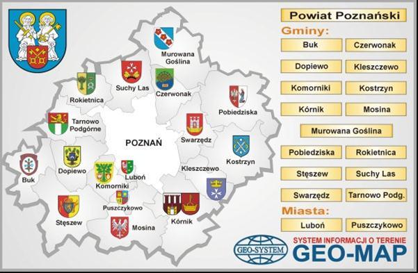 Położenie Gminy Dopiewo