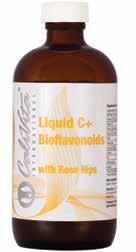 Liquid C + Bioflavonoids with Rose Hips 240 ml MOC WZMOCNIONEJ WITAMINY C W PŁYNIE Liquid C + Bioflavonoids with Rose Hips to formuła zawierająca kompleks składników, w tym wykazujących działanie
