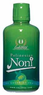 Organic Noni Składnik aktywny/30 ml: Sok z ekologicznego owocu noni (Morinda citrifolia) 12 g cząstek owoców noni Aromat z ekologicznych malin Pozostałe składniki: kwas cytrynowy.