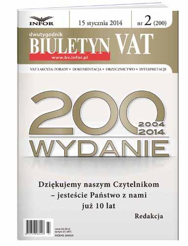 z aktualności prawnych terminy odliczania VAT terminy wystawiania faktur zasady ustalania podstawy opodatkowania VAT zasady