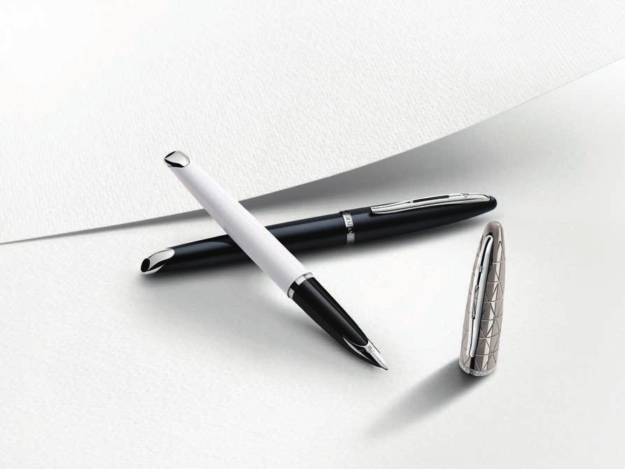 DOSTĘPNY ASORTYMENT Pióro wieczne, pióro kulkowe, długopis. Do pióra kulkowego pasują również wkłady do długopisów i cienkopisów.