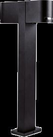 E14040100882 WYPRZEDAŻ 79,90 zł Kinkiet ogrodowy RIGA 2x50W GU10, inox stal